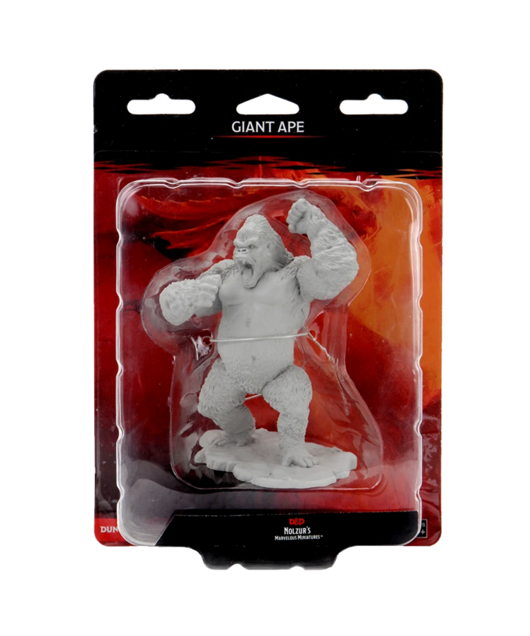 WizKids - WZK D&D: Nolzur's Marvelous Unpainted Miniatures - Giant Ape