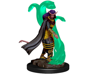 D&D Icons Of The Realms Tiefling Male Sorcerer Figure - Premium Pre-painted D&D Miniature
