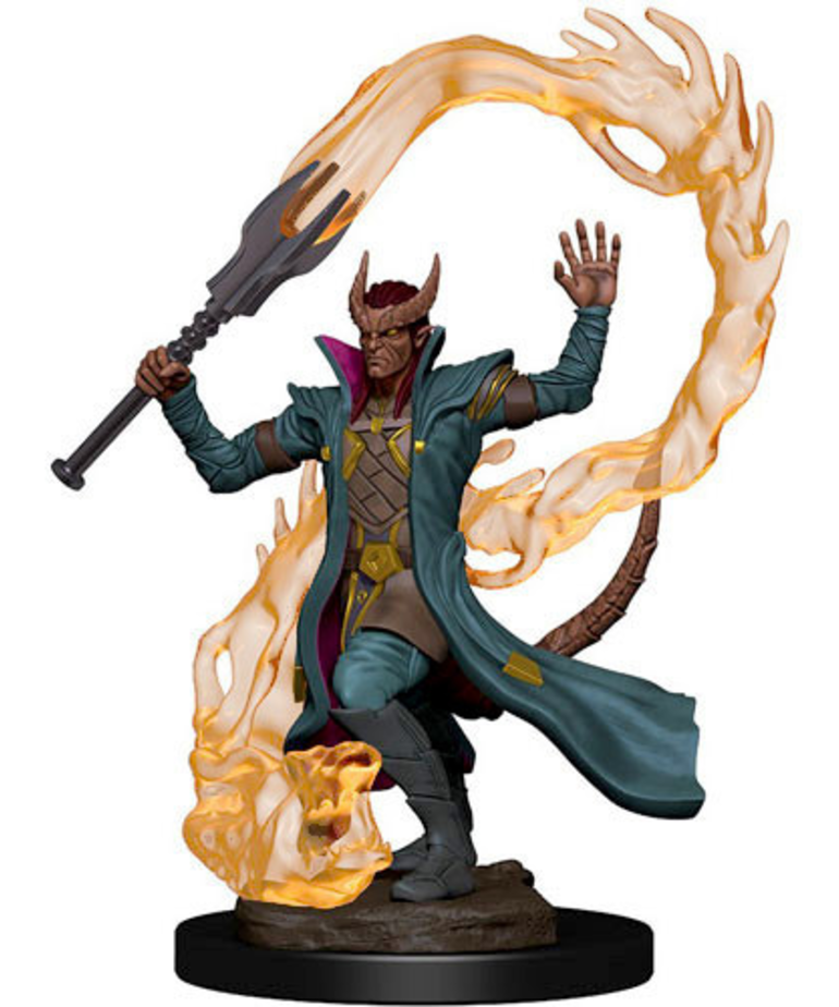WizKids - WZK D&D: Icons of the Realms - Premium Painted Figures - Male Tiefling Sorcerer