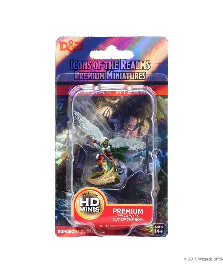 WizKids - WZK D&D: Icons of the Realms - Premium Painted Figures - Aasimar Wizard (She/Her/They/Them)