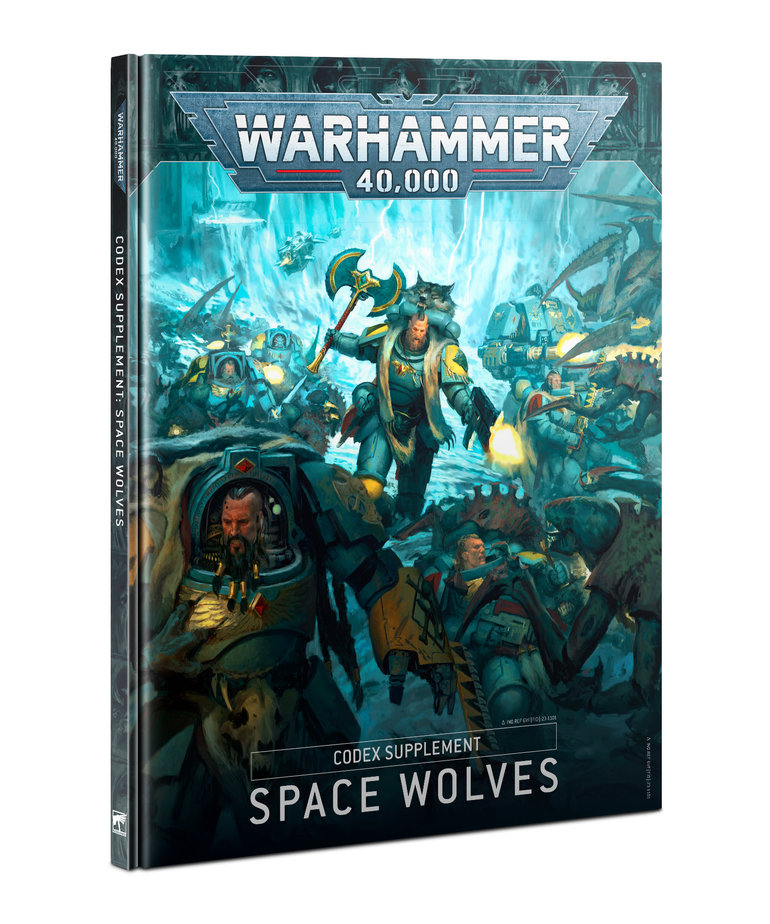 Games Workshop - GAW Warhammer 40K - Codex - Space Wolves