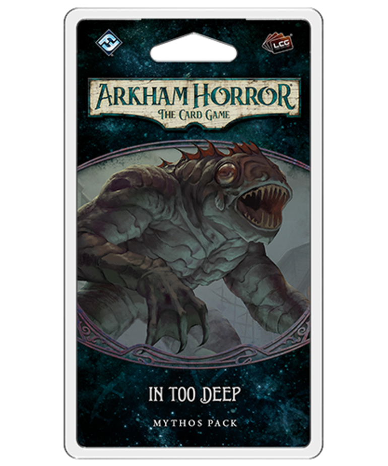 Fantasy Flight Games - FFG Arkham Horror: The Card Game - In Too Deep - Mythos Pack