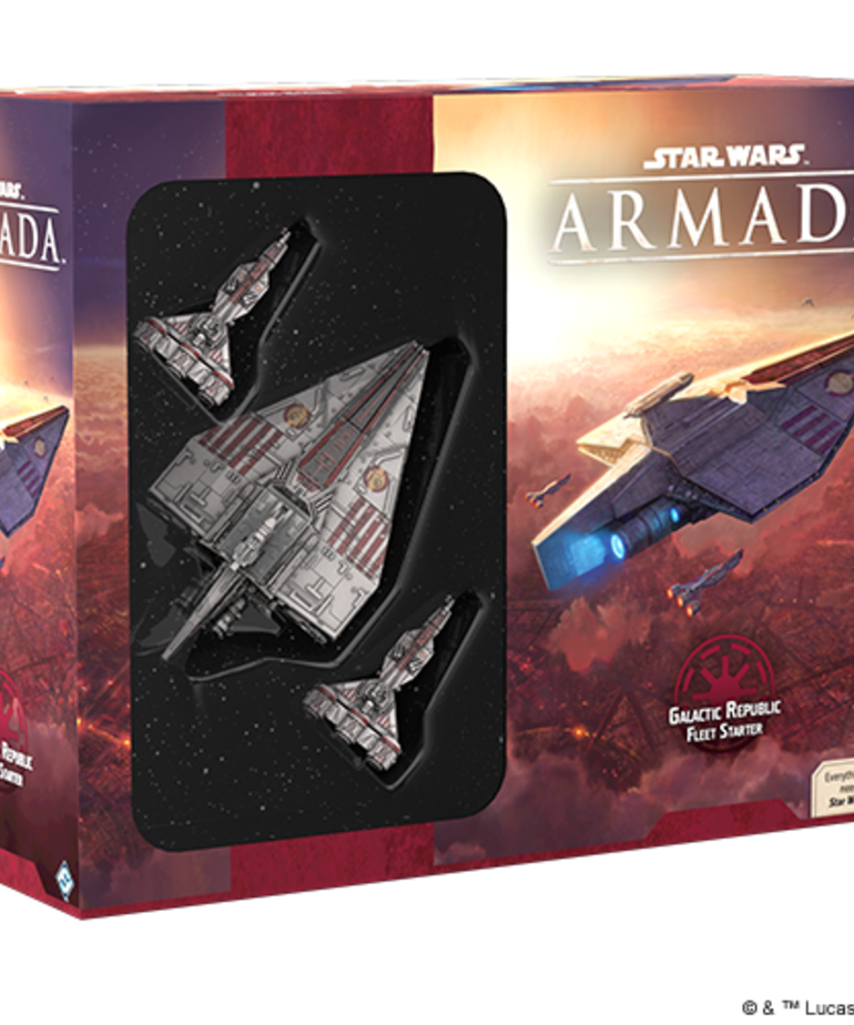 Atomic Mass Games - AMG Star Wars: Armada - Galactic Republic  Fleet Starter