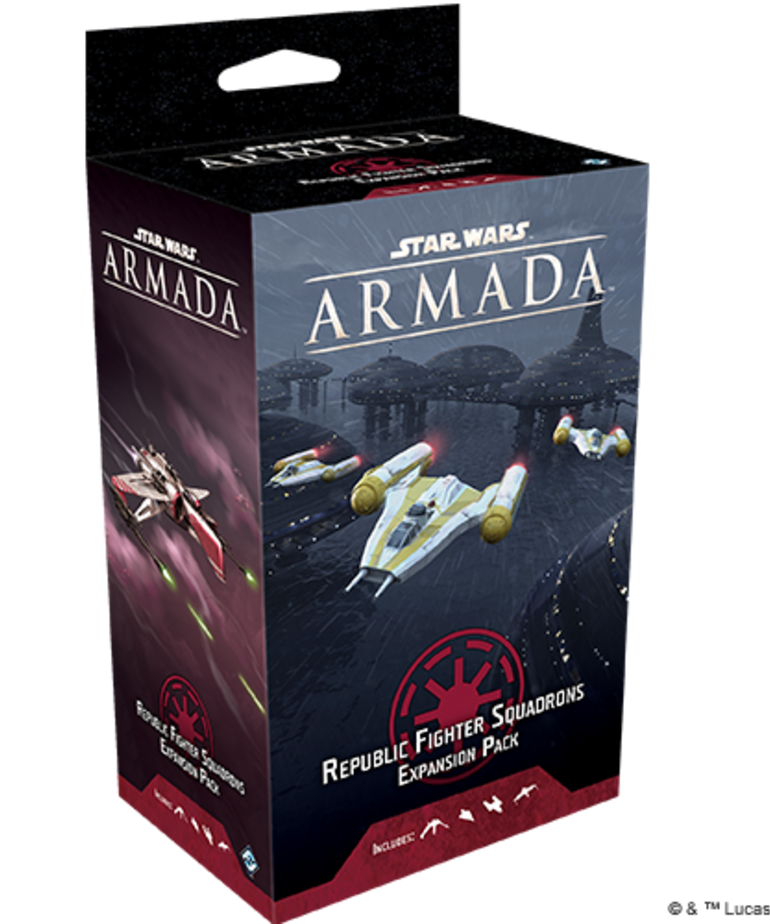 Atomic Mass Games - AMG Star Wars: Armada - Republic Fighter Squadrons - Republic Expansion Pack