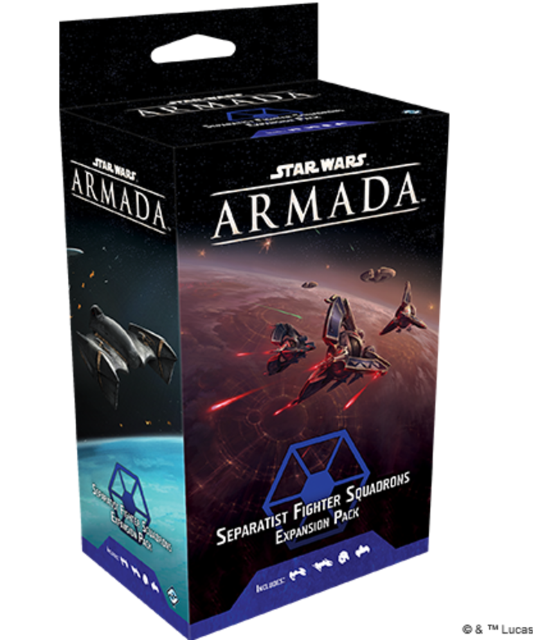 Atomic Mass Games - AMG Star Wars: Armada - Separatist Fighter Squadrons - Separatist Expansion Pack