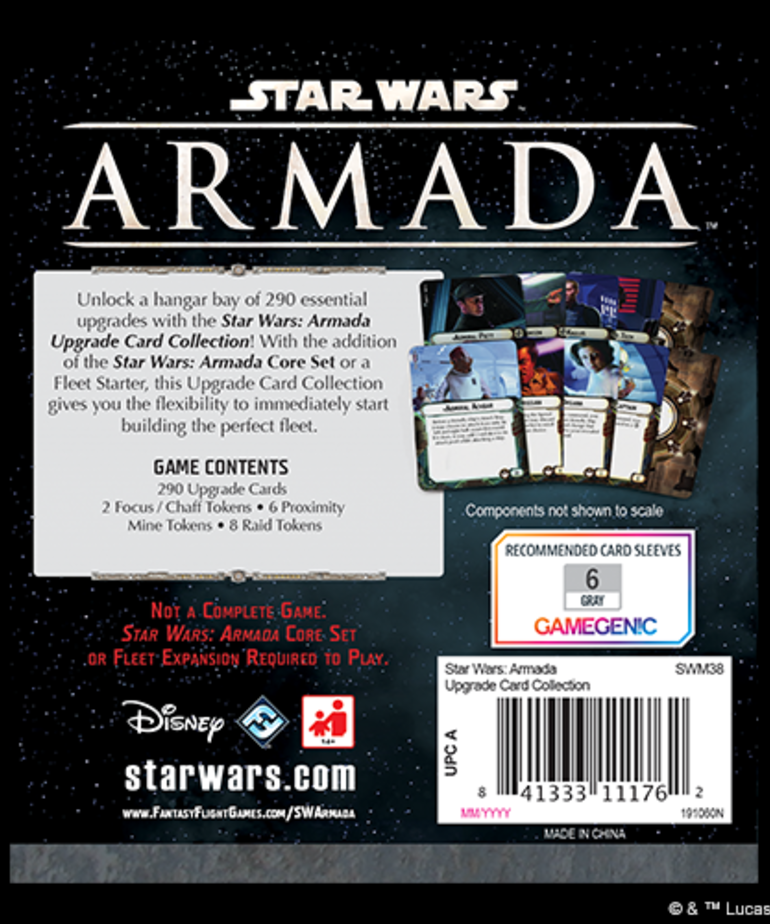 Atomic Mass Games - AMG Star Wars: Armada - Upgrade Card Collection