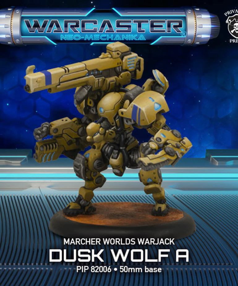 Privateer Press - PIP Warcaster: Neo-Mechanika - Marcher Worlds - Dusk Wolf A - Light Warjack