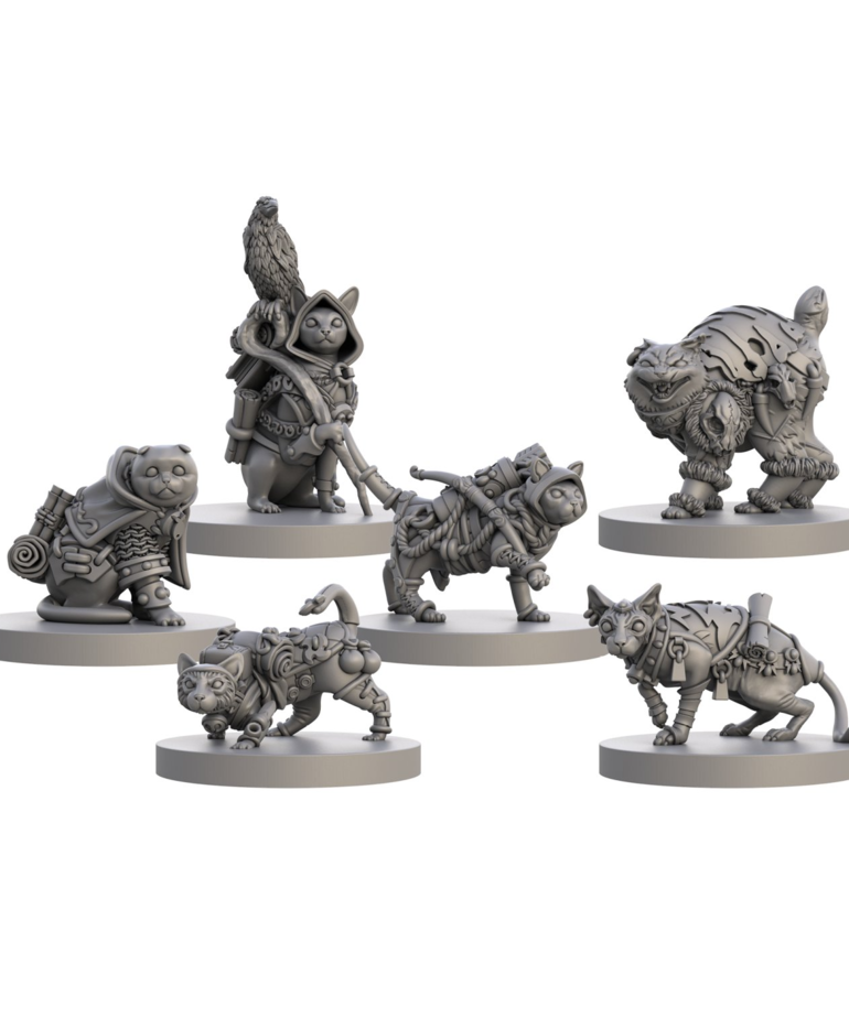 Steamforged Games LTD - STE Animal Adventures: Tales of Cats & Catacombs - Questing Tooth & Claw: Volume 1