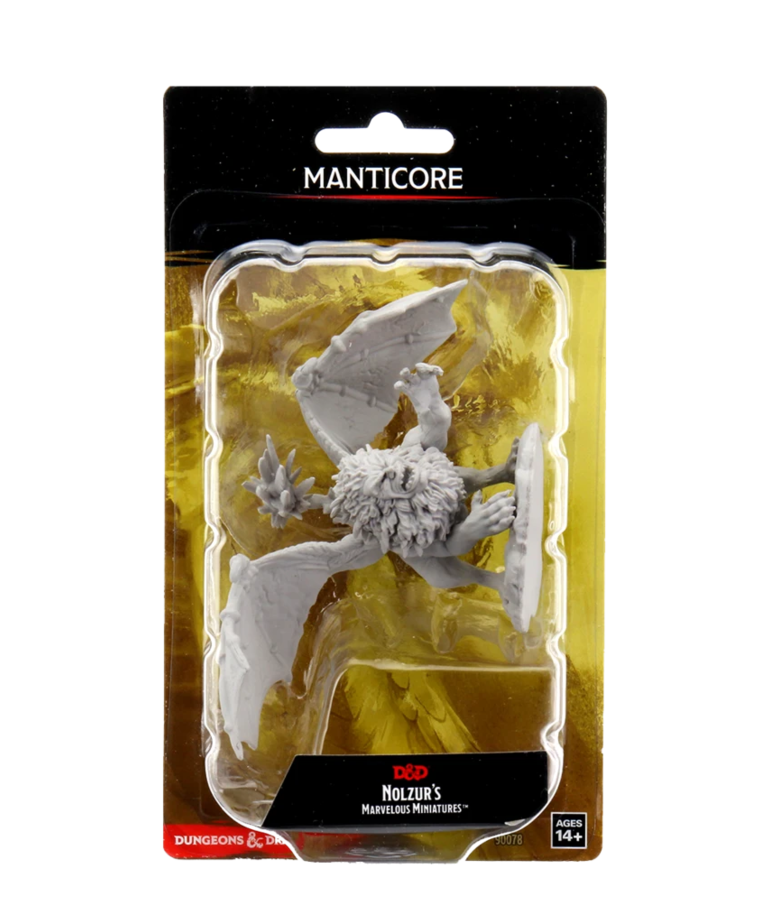 WizKids - WZK D&D: Nolzur's Marvelous Unpainted Miniatures - Manticore
