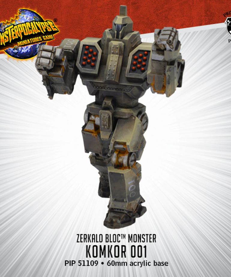 Privateer Press - PIP Monsterpocalypse - Zerkalo Bloc - Komkor 001 - Monster