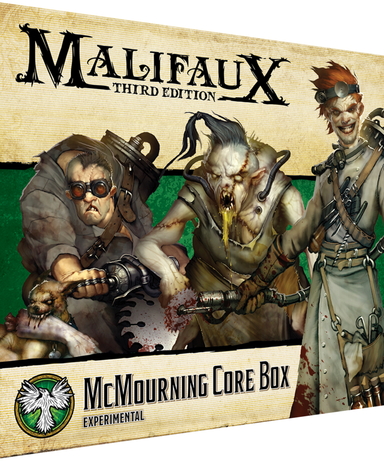 Wyrd Miniatures - WYR Malifaux 3E: Resurrectionists - McMourning Core Box