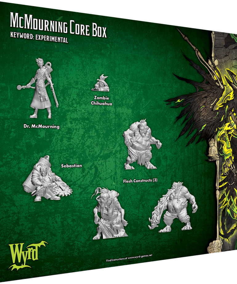 Wyrd Miniatures - WYR Malifaux 3E: Resurrectionists - McMourning Core Box