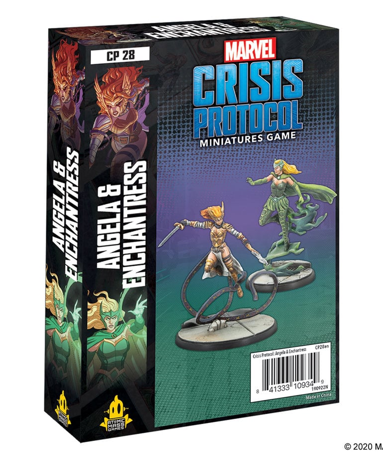 Atomic Mass Games - AMG Marvel: Crisis Protocol - Angela & Enchantress - Character Pack