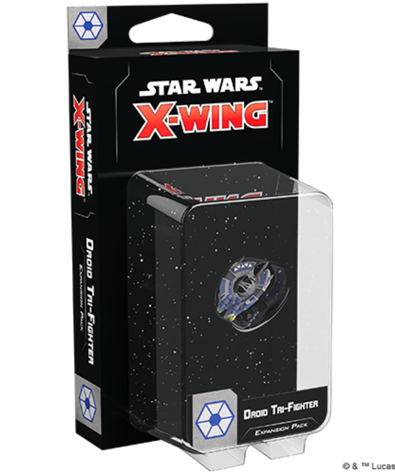 Fantasy Flight Games - FFG Star Wars: X-Wing 2E - Separatist Alliance - Droid Tri-Fighter - Expansion Pack