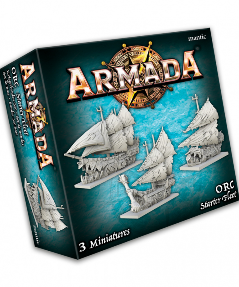 Mantic Entertainment, LTD - MGC Kings of War: Armada - Orc Starter Fleet BLACK FRIDAY NOW