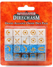 Games Workshop - GAW Warhammer Underworlds: Direchasm Grand Alliance Order Dice Pack