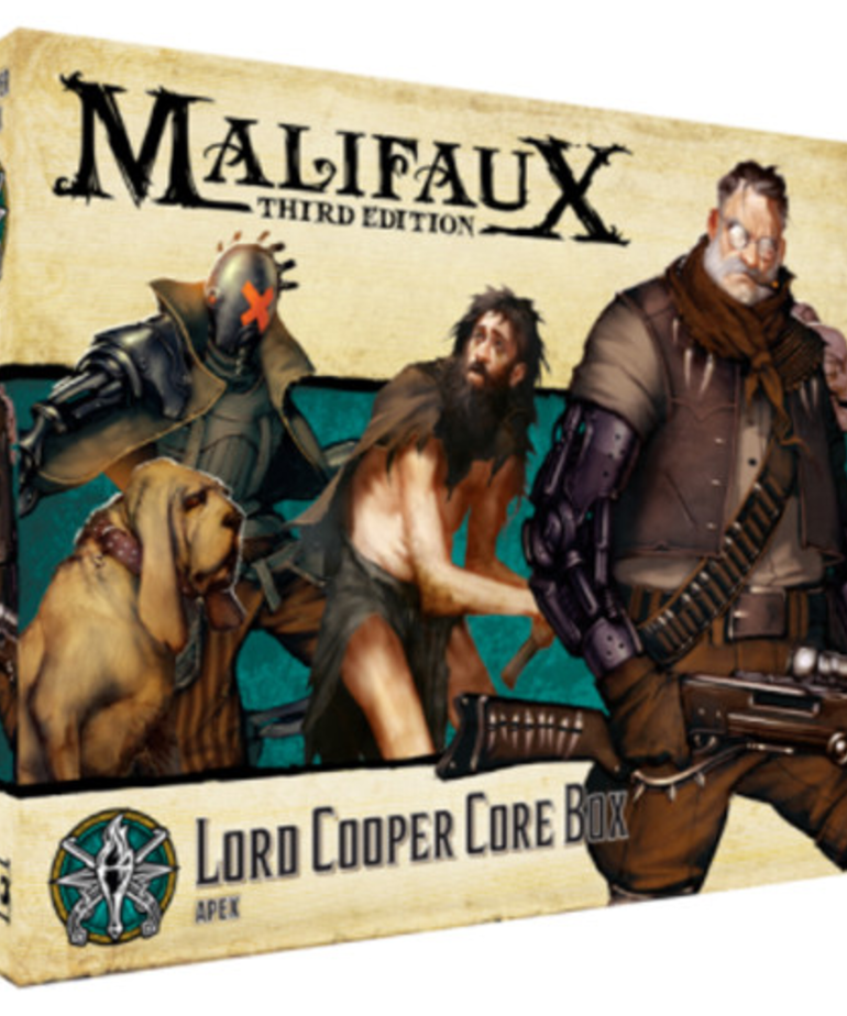 Wyrd Miniatures - WYR Malifaux 3E - Explorer's Society - Lord Cooper Core Box