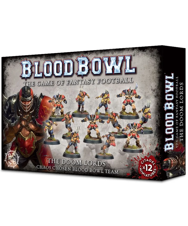 Games Workshop - GAW Blood Bowl - Chaos Chosen Team - The Doom Lords