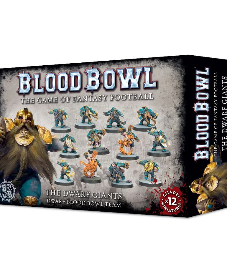 Games Workshop - GAW Blood Bowl - Dwarf Team - The Dwarf Giants