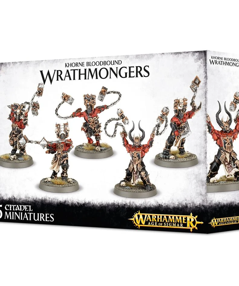 Games Workshop - GAW Warhammer: Age of Sigmar - Khorne Bloodbound - Wrathmongers