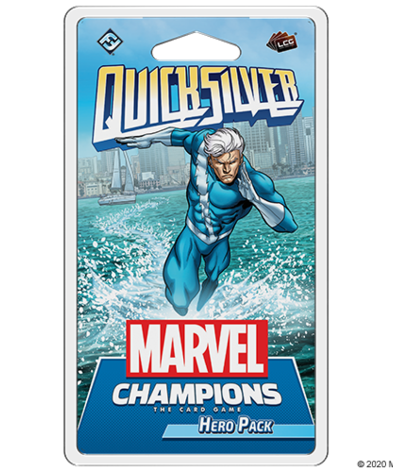 Fantasy Flight Games - FFG Marvel Champions: The Card Game - Quicksilver - Hero Pack