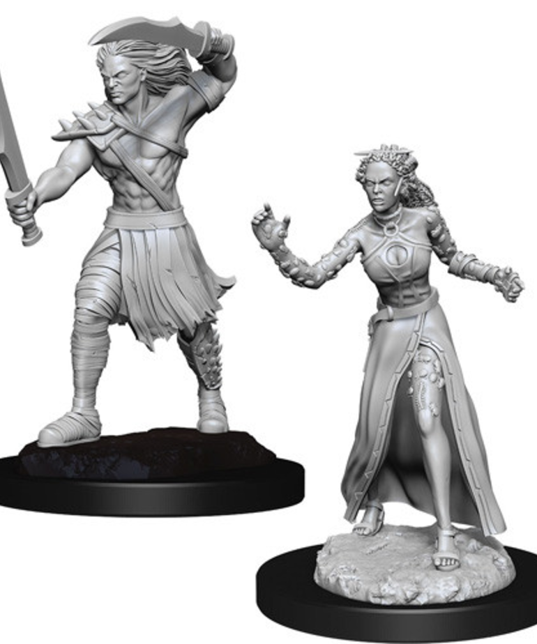 WizKids - WZK Magic: The Gathering Unpainted Miniatures - Vampire Lacerator & Vampire Hexmage