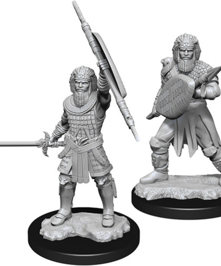 WizKids - WZK D&D: Nolzur's Marvelous Unpainted Miniatures - Male Human Fighter