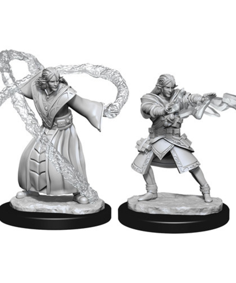 WizKids - WZK D&D: Nolzur's Marvelous Unpainted Miniatures - Male Elf Wizard