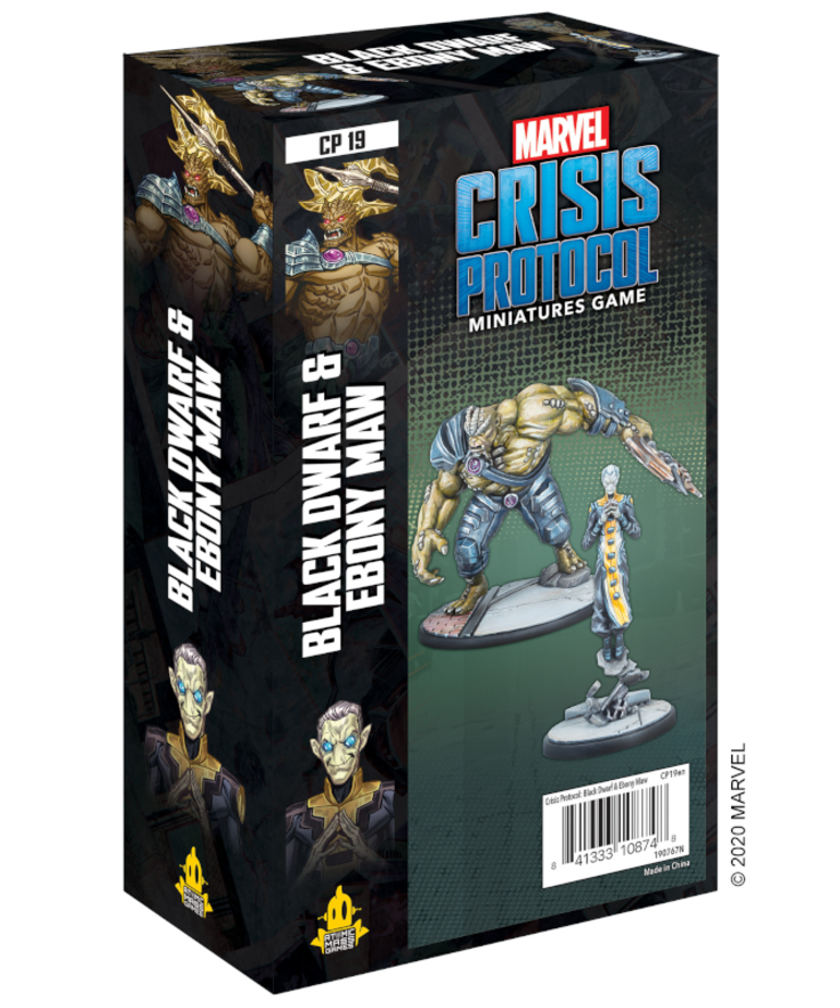 Atomic Mass Games - AMG Marvel: Crisis Protocol - Black Dwarf & Ebony Maw - Character Pack