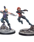 Atomic Mass Games - AMG Marvel: Crisis Protocol - Hawkeye & Black Widow, Agent of S.H.I.E.L.D. - Character Pack