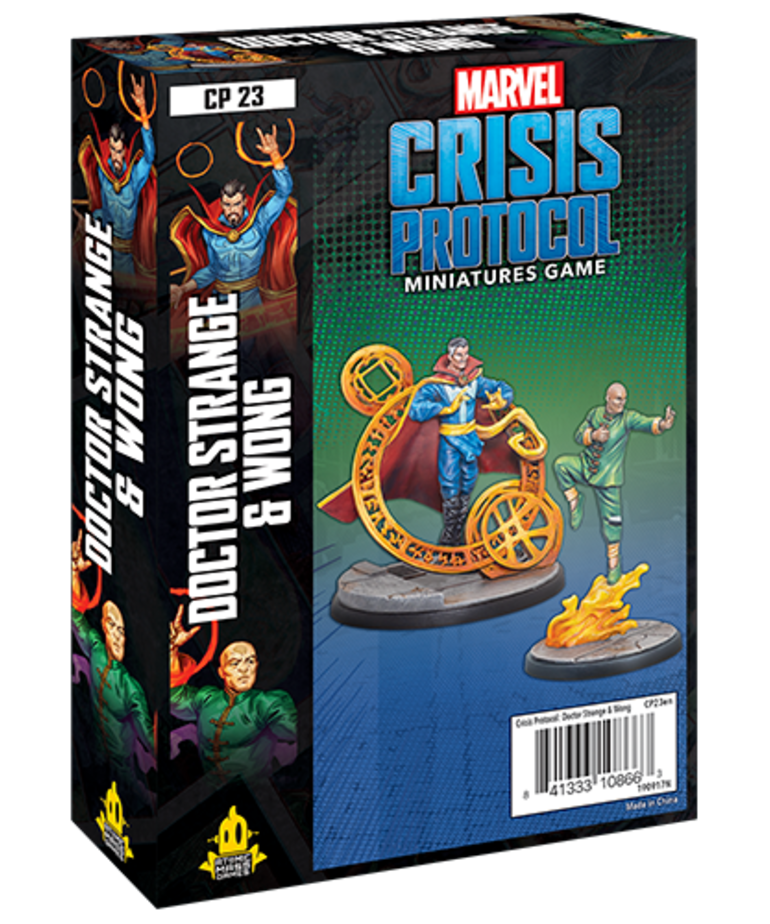 Atomic Mass Games - AMG Marvel: Crisis Protocol - Doctor Strange & Wong - Character Pack