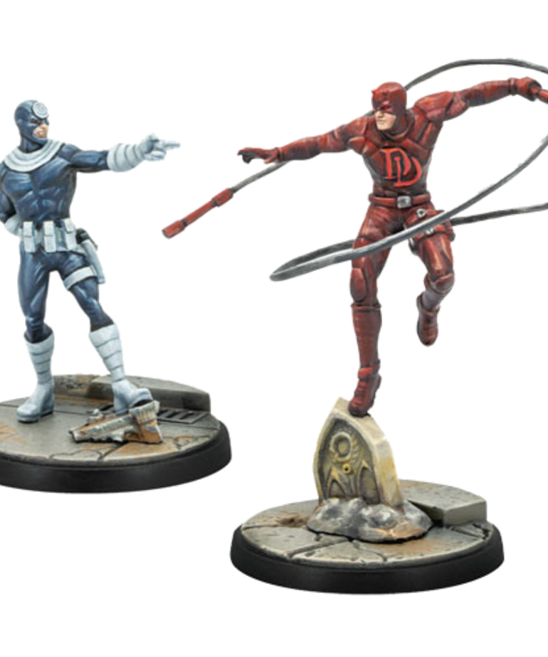 Atomic Mass Games - AMG Marvel: Crisis Protocol - Bullseye & Daredevil - Character Pack