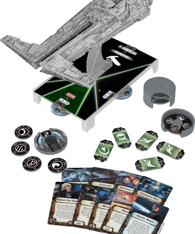 Atomic Mass Games - AMG Star Wars: Armada - Onager-Class Star Destroyer - Imperial Expansion Pack