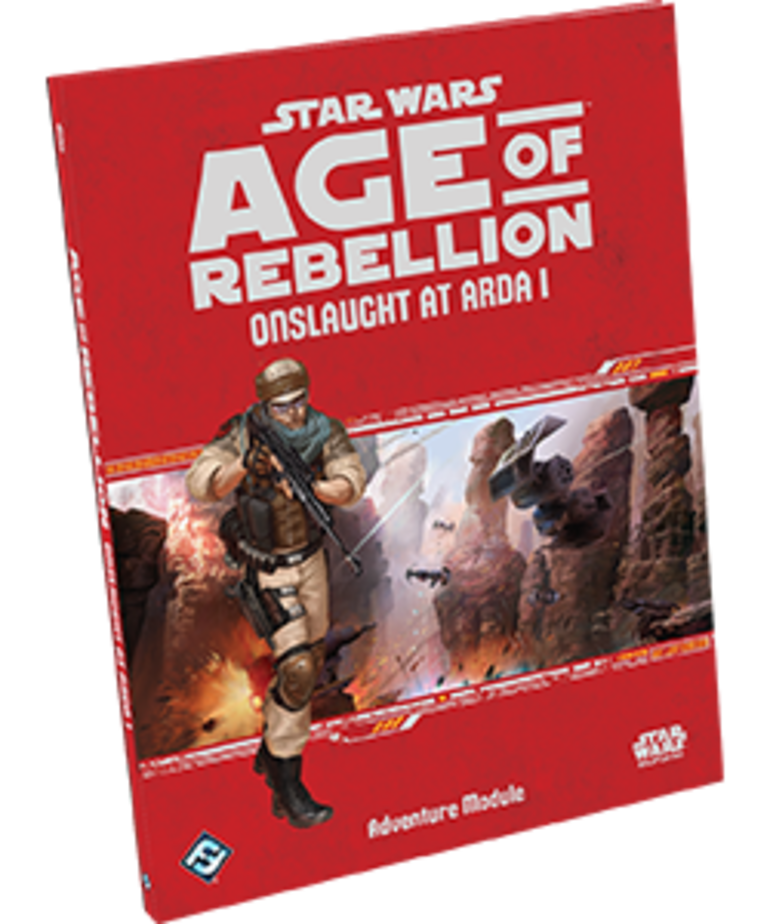 Fantasy Flight Games - FFG Star Wars RPG: Age of Rebellion - Onslaught at Arda I - Adventure Module