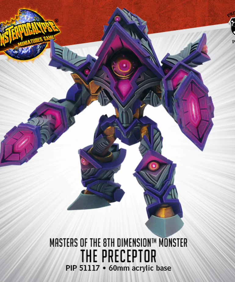 Privateer Press - PIP Monsterpocalypse - Masters of the 8th Dimension - The Preceptor - Monster