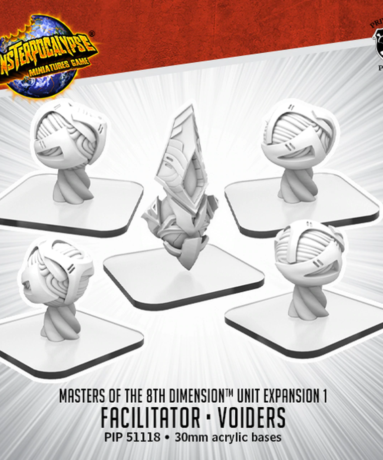 Privateer Press - PIP Monsterpocalypse - Masters of the 8th Dimension - Voiders & Facilitator -  Unit