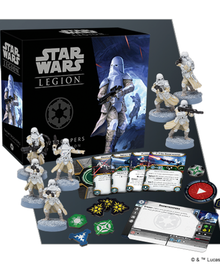 Atomic Mass Games - AMG Star Wars: Legion - Galactic Empire - Snowtroopers - Unit Expansion