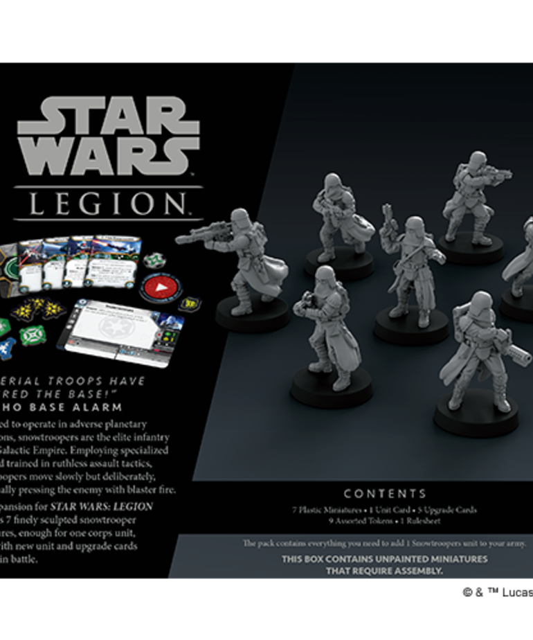 Atomic Mass Games - AMG Star Wars: Legion - Galactic Empire - Snowtroopers - Unit Expansion