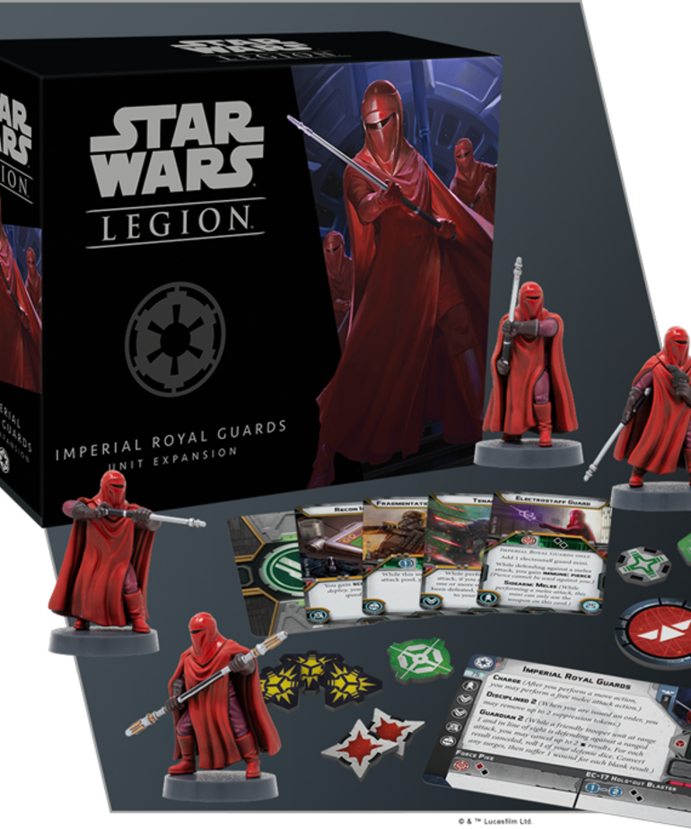 Atomic Mass Games - AMG Star Wars: Legion - Galactic Empire - Imperial Royal Guards - Unit Expansion
