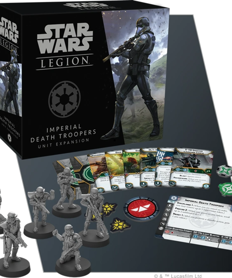 Atomic Mass Games - AMG Star Wars: Legion - Galactic Empire - Imperial Death Troopers - Unit Expansion