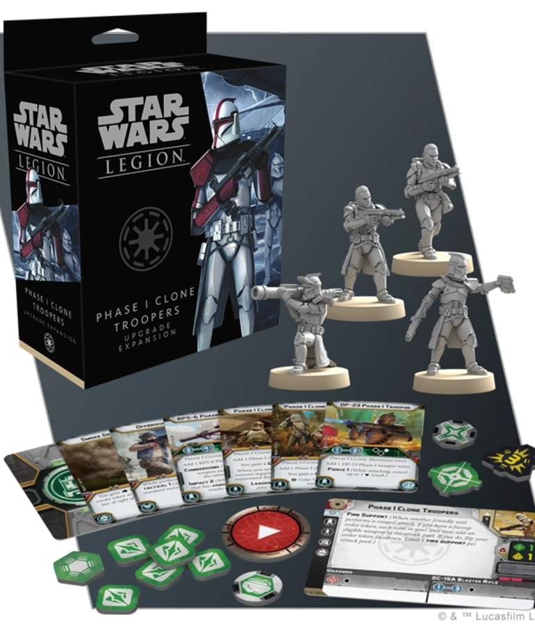 Atomic Mass Games - AMG Star Wars: Legion - Galactic Republic - Phase I Clone Troopers - Unit Expansion