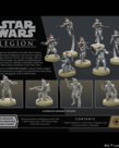Atomic Mass Games - AMG Star Wars: Legion - Galactic Republic - ARC Troopers - Unit Expansion
