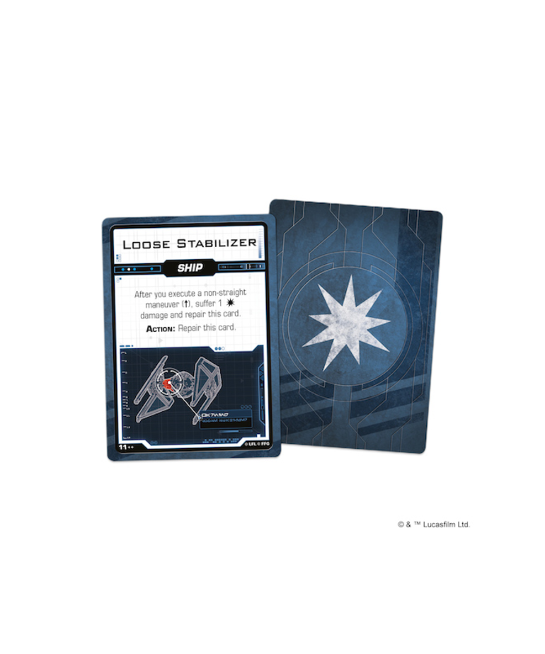 Atomic Mass Games - AMG Star Wars: X-Wing 2E - Damage Deck - Galactic Empire