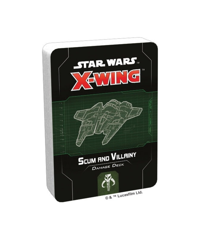 Atomic Mass Games - AMG Star Wars: X-Wing 2E - Damage Deck - Scum and Villainy