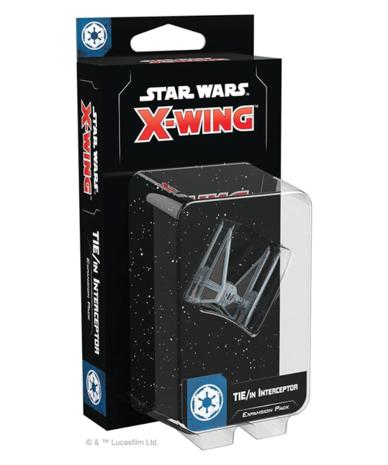Atomic Mass Games - AMG Star Wars: X-Wing 2E - Galactic Empire - TIE/in Interceptor
