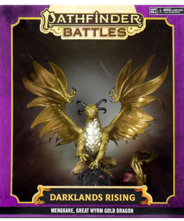 WizKids - WZK Pathfinder Battles: Darklands Rising - Mengkare Great Wyrm Premium Set