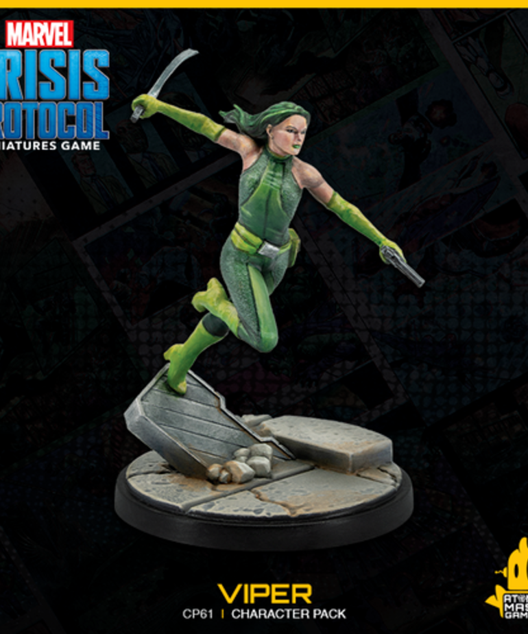 Atomic Mass Games - AMG Marvel: Crisis Protocol - Sin & Viper - Character Pack