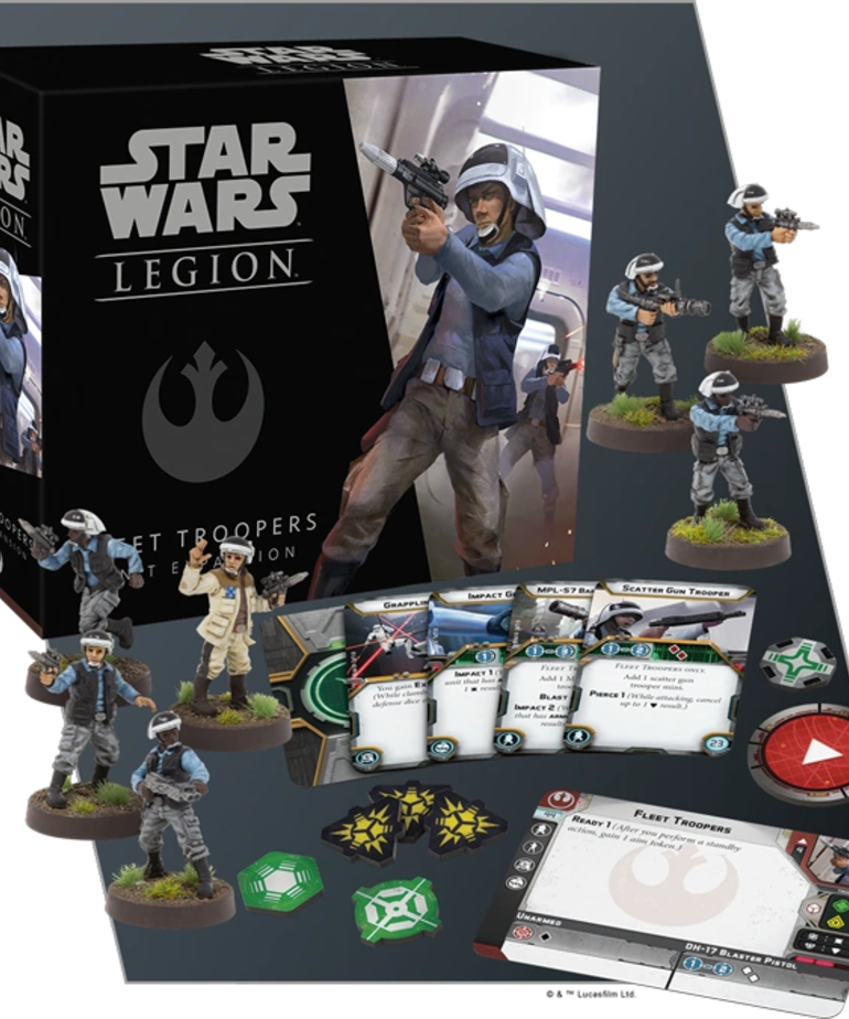 Atomic Mass Games - AMG Star Wars: Legion - Rebel Alliance - Fleet Troopers - Unit Expansion