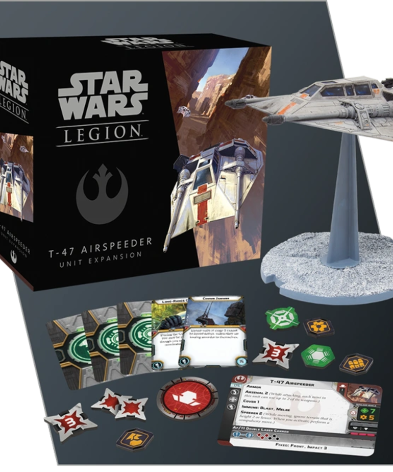 Atomic Mass Games - AMG Star Wars: Legion - Rebel Alliance - T-47 Airspeeder - Unit Expansion