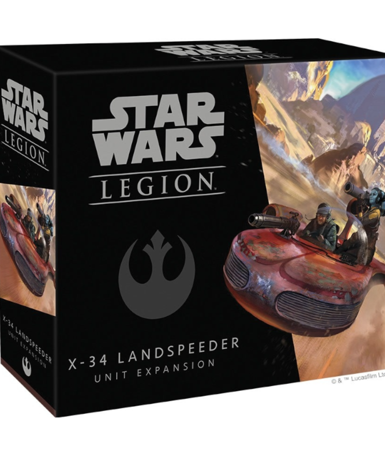 Atomic Mass Games - AMG Star Wars: Legion - Rebel Alliance - X-34 Landspeeder - Unit Expansion